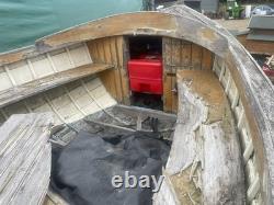 Clinker with Yanmar 2qm20 inboard engine and twin axle trailer