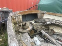 Clinker with Yanmar 2qm20 inboard engine and twin axle trailer