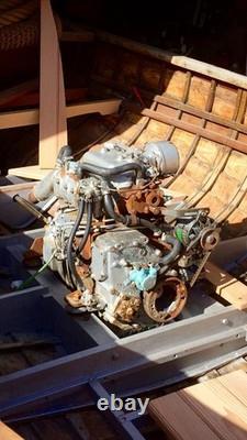Clinker with Yanmar 2qm20 inboard engine and twin axle trailer