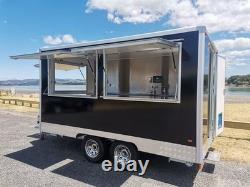 Commercial Twin Axle Mobile Catering Trailer Street Food Kitchen Unit