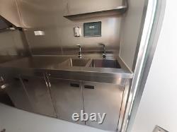 Commercial Twin Axle Mobile Catering Trailer Street Food Kitchen Unit