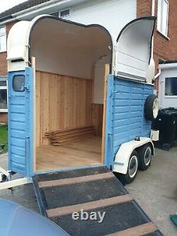 Converted Vintage Horse Box Rice Trailer Fully Restored