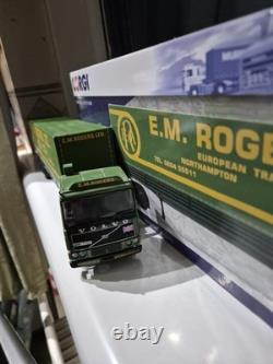 Corgi Volvo F10 withTwin-Axle Tilt Trailer E. M. Rogers CC15504 150 Mint Corgi Volvo F10 withTwin-Axle Tilt Trailer E. M. Rogers CC15504 150 Mint