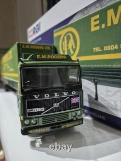 Corgi Volvo F10 withTwin-Axle Tilt Trailer E. M. Rogers CC15504 150 Mint Corgi Volvo F10 withTwin-Axle Tilt Trailer E. M. Rogers CC15504 150 Mint