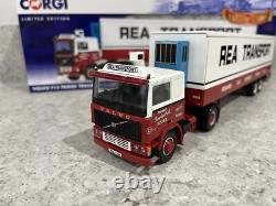 Corgi Volvo F12 withTwin-Axle Fridge Trailer Rea CC15510 150 Mint/New