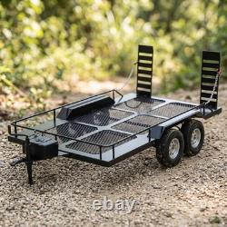 Crawler Trailer with Twin Axles Sturdy for Trail Recovery