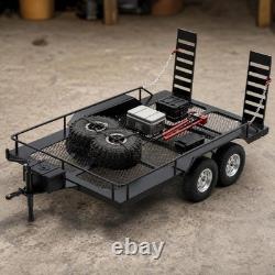 Crawler Trailer with Twin Axles Universal for Garage Display