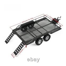 Crawler Trailer with Twin Axles Universal for Garage Display