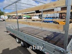 Crh Twin Axle 3000kg Curtain Sided Trailer New 14'9 X 6'10 £3995 + Vat Car