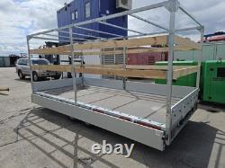 Crh Twin Axle 3000kg Curtain Sided Trailer New 14'9 X 6'10 £3995 + Vat Car