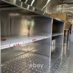 Custom Large Twin Axle Pink Mobile Catering Trailer Dual Serving Hatches