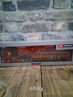 DAF XD 4x2 Tractor Unit With Twin Axle Rear Steer Box Trailer 150 WSI