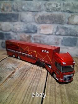 DAF XD 4x2 Tractor Unit With Twin Axle Rear Steer Box Trailer 150 WSI