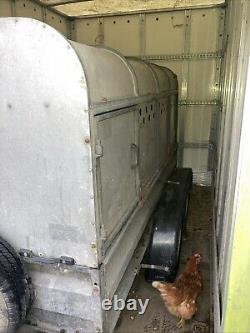 Dales 8ft By 4ft Livestock Trailer Sheep Pigs Twin Axle New like P8e