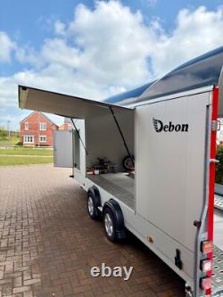 Debon C2000 Box Van Enclosed Car Transporter Trailer