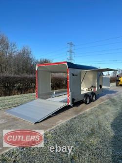 Debon C2000 Car Transporter Trailer Spare wheel Electric Winch Ramp 3500kg