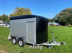 Debon C500 Box Trailer MGW 2600kg, Side Door, Full Ramp USED 2018 Black front