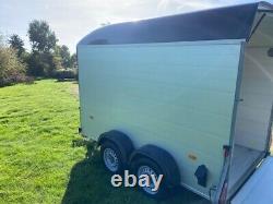 Debon C500 Box Trailer MGW 2600kg, Side Door, Full Ramp USED 2018 Black front