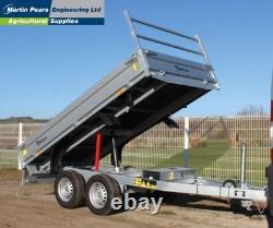 Debon PW1.2 Electric Tipper Trailer MGW 2000KG Complete with Spare Wheel