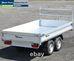 Debon PW1.2 Electric Tipper Trailer MGW 2000KG Complete with Spare Wheel