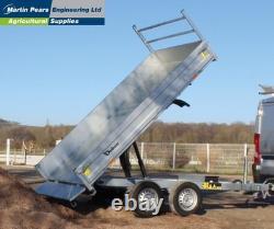 Debon PW1.2 Electric Tipper Trailer MGW 2000KG Complete with Spare Wheel