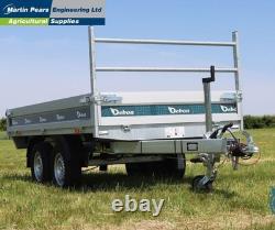 Debon PW1.2 Electric Tipper Trailer MGW 2000KG Complete with Spare Wheel