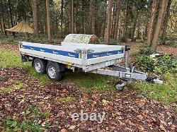 Debon PW2.4 Three-Way Electric/Hydraulic Tipper Trailer, New