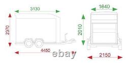 Debon Roadster C500 Twin Axle Box Van Trailer