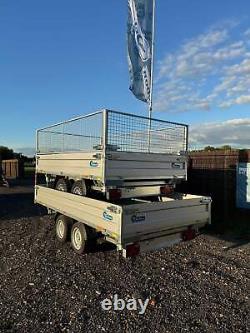 Debon Tipper Trailer PW2.4 Twin Axle 3 Way Electric / Manual Tipper 2600kg MGW