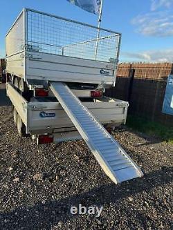 Debon Tipper Trailer PW2.4 Twin Axle 3 Way Electric / Manual Tipper 2600kg MGW