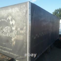 Display/haulage/trader Trailer, Twin Axle, 3000kg, Removable Cover