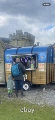 Donuts & Churros Concession Coffee Drinks Trailer, Serving Hatch, Twin Axle