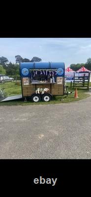 Donuts & Churros Concession Coffee Drinks Trailer, Serving Hatch, Twin Axle