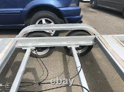 Double Axle Trailer With Suspension Twin Axle Braked Dep Heat Galvanized Steel