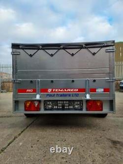 Double Sided Twin Axle Car Trailer 8'7 x 4'1 (263 cm x 125 cm) 750 kg