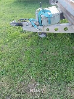 Drop side or flatbed twin axle trailer 12 ft