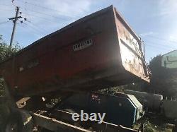 Dump trailer Griffiths twin axle delivery arranged £4500 plus vat £5400