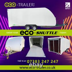ECO SHUTTLE CAR TRAILER ENCLOSED COVERED RACE CLASSIC TRANSPORTER 4.5M 3000kg