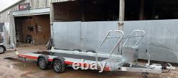 EX-Display Brian James A Transporter 16ft x 6ft 6in Twin Axle Car Trailer Track