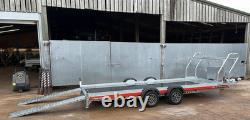 EX-Display Brian James A Transporter 16ft x 6ft 6in Twin Axle Car Trailer Track