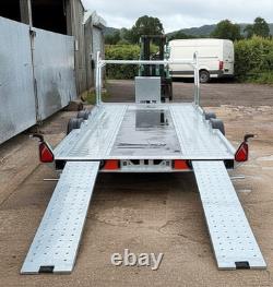 EX-Display Brian James A Transporter 16ft x 6ft 6in Twin Axle Car Trailer Track