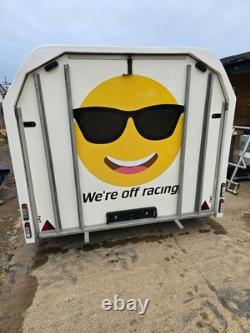 Eco-Trailer 3500kg enclosed covered race car trailer