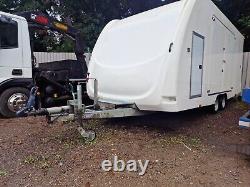 Eco-Trailer Titan Enclosed Car Trailer Shuttle Covered 3.5T Transporter Not RT6