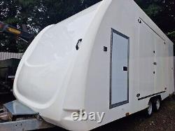 Eco-Trailer Titan Enclosed Car Trailer Shuttle Covered 3.5T Transporter Not RT6