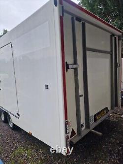 Eco-Trailer Titan Enclosed Car Trailer Shuttle Covered 3.5T Transporter Not RT6