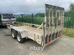 Elston Twin Axle Plant Trailer 3500kg Like Ifor / Indespension
