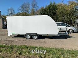 Enclosed Eco Trailer Shuttle, Race Car Covered Shuttle Transporter