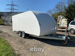 Enclosed Eco Trailer Shuttle, Race Car Covered Shuttle Transporter