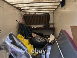 Enclosed box car race trailer twin axle