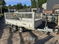 Erde tipping 5x10 Twin Axle Tipping Trailer